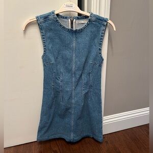 Abercrombie & Fitch Classic Blue Denim Mini Dress